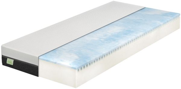 Komfortschaummatratze Sky Flex, 7-Zonen Duo-Memoryschaum-Matratze, zwei Liegeseiten H2+H3, Dreamstar, 18 cm hoch, für jede Schlafposition, ergonomisch, atmungsaktiv