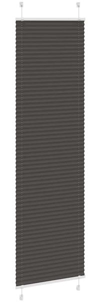 vidaXL Plissee Schwarz 65x200 cm Stoffbreite 64,4 cm Polyester 4015153 Bild 3