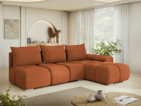 Ecksofa Bukirt (Farbe: Velo 627, Seite: Rechts)