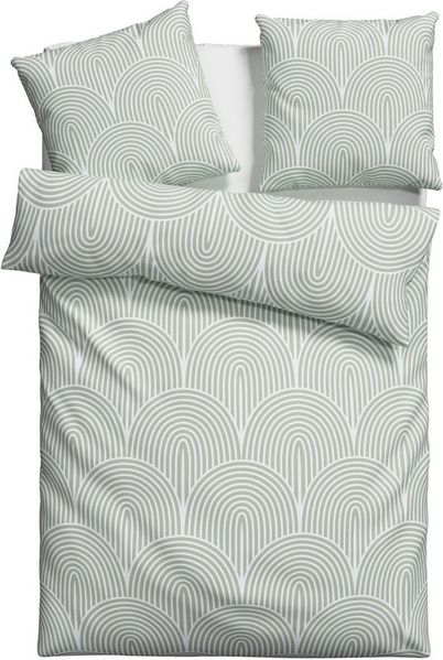 Leonique Bettwäsche Matilda in Gr. 135x200 oder 155x220 cm, Renforcé, 2 teilig, Bettwäsche aus Baumwolle, Bettwäsche mit skandinavischem Design