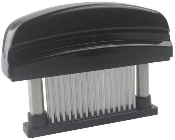 PROREGAL® Fleischklopfer Meat Tenderizer – Fleischzartmacher mit Nadeln, 48 Klingen