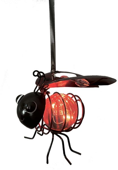 Dapo LED Solarleuchte Dekofigur Ameise warmweiß