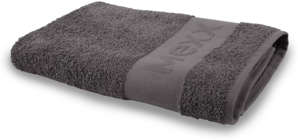 Mexx Badetuch ( Anthrazit ) groß 70x140cm, 100% Baumwolle - ÖKO-Tex , Duschtuch Premium Qualität 450gr/m², super saugfähig, schnell trocknend