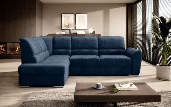 Wohnideebilder Siber Dunkelblau Ecksofas & Eckcouches CO-SIB-LT-40NU