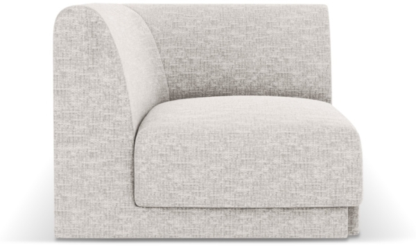 Micadoni Modul Ecke Miley Chenille Eden Silber