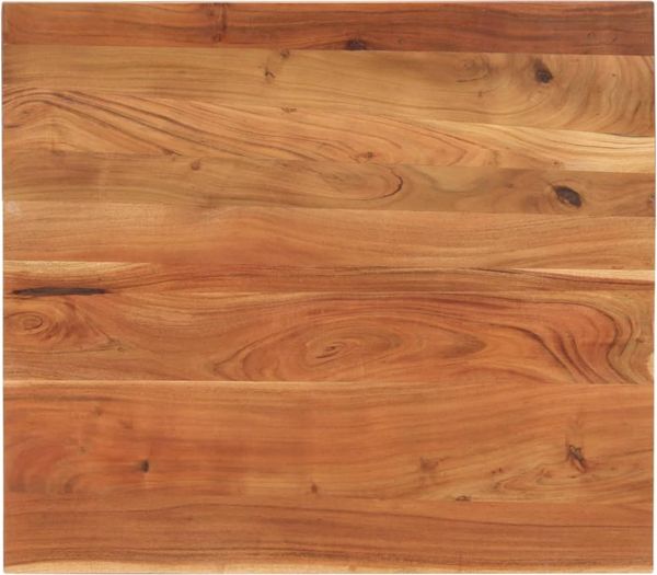 vidaXL Tischplatte 90x80x3,8 cm Rechteckig Massivholz Akazie 371004