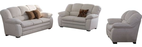 COTTA Polstergarnitur Casino, (Set, 3-tlg), Garnitur: Sessel, 2-Sitzer, 2,5-Sitzer
