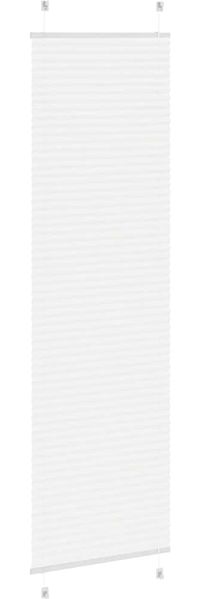 vidaXL Plissee Weiß 65x200 cm Stoffbreite 64,4 cm Polyester 4015510 Bild 4