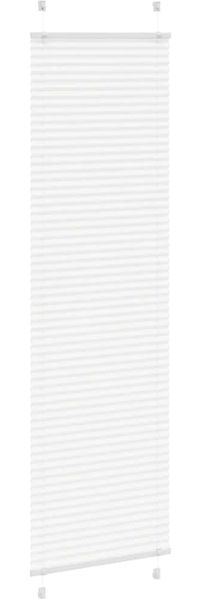 vidaXL Plissee Weiß 65x200 cm Stoffbreite 64,4 cm Polyester 4015510 Bild 3
