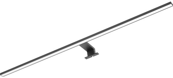 Orno NORTES LED Wandleuchte 18W – Lampe über dem Spiegel 1600 lm 4000K 100 cm Aluminium/schwarz AD-OM-6209L4/B