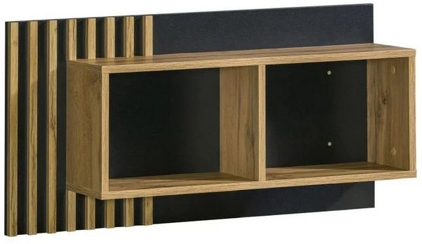 Beautysofa Wandregal mit eleganten Streifen Lamelo, im modernen, eleganten Stil