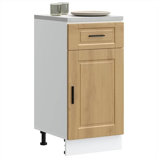 vidaXL Küchenunterschrank Porto Artisan-Eiche Holzwerkstoff 853956
