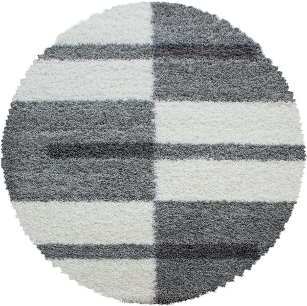 Ayyildiz Teppiche Hochflor-Teppich Gala Shaggy 2505, rund, Höhe: 30 mm, Wohnzimmer