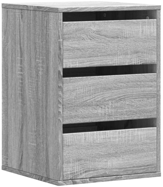 vidaXL Kommode Grau Sonoma 40x41x58 cm Holzwerkstoff 852839 Bild 1