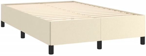 vidaXL Bettgestell Creme 120x200 cm Kunstleder [347241] Bild 4