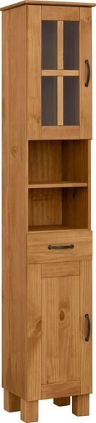 Home affaire Hochschrank Rodby FSC®-zertifiziertes Massivholz, Breite 33cm, Höhe 180cm
