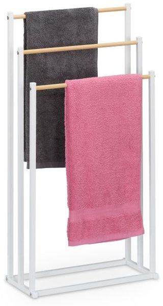 Relaxdays Handtuchständer mit 3 Stangen