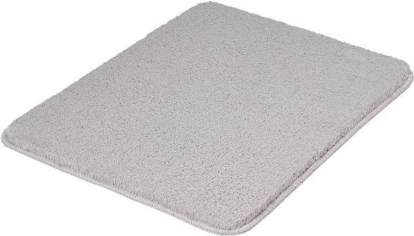 Kleine Wolke Badematte Marco, Höhe 20 mm, rutschhemmend beschichtet, fußbodenheizungsgeeignet, Polyester, rechteckig, Badteppich, Uni Farben