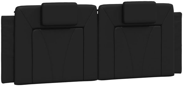 vidaXL Bettgestell "Viana" ohne Matratze Schwarz 140x200 cm Kunstleder 3208096 Bild 8