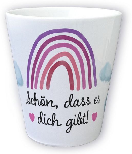 speecheese Blumentopf Schön, dass es dich gibt Blumentopf aus Keramik