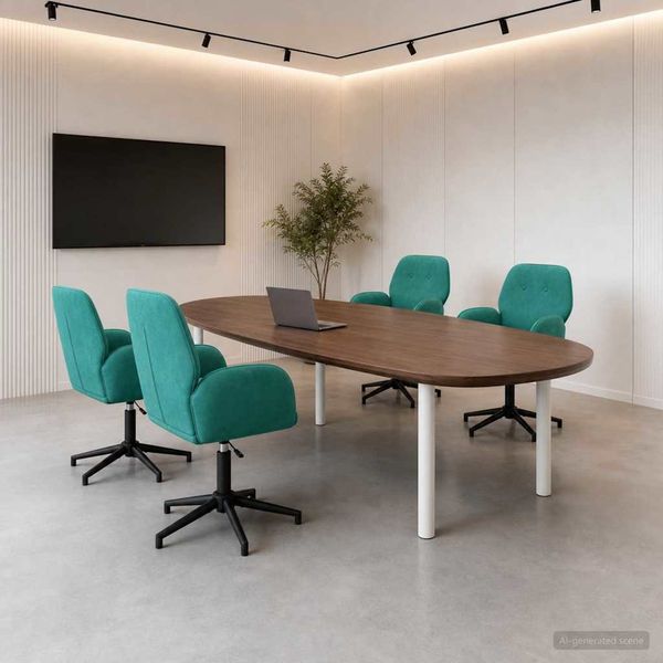 vidaXL Drehstühle 4 Stk. 54 x 55 x 90 cm Türkis Samt (V) 3428337