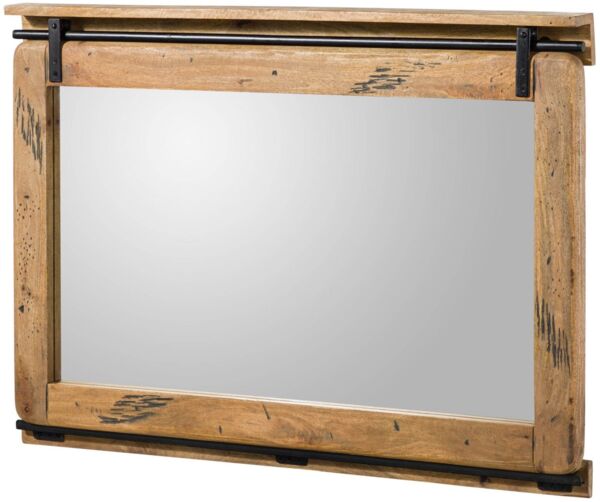 Spiegel Mango 114x6x80 natur lackiert RAILWAY #178