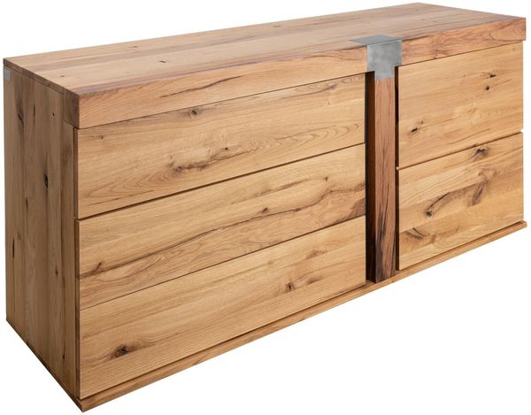 Sideboard Wildeiche / Zerreiche 160x45x75 natur geölt NEW AMSTERDAM #10