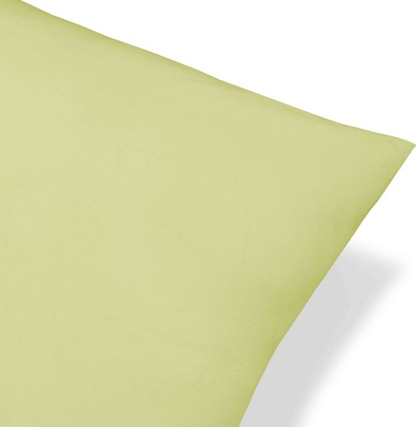 biberna Feinjersey-Spannbetttuch 0077144, pistaziengrün, 2x 40x80cm Bild 2