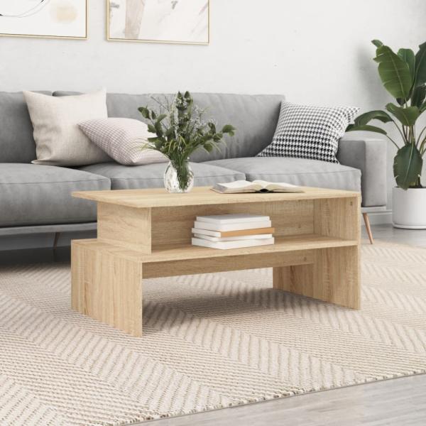 Couchtisch 90x55x42,5 cm Holzwerkstoff Braun