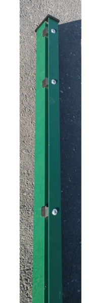 Doppelstabmattenzaun-Set / Mit Abdeckleisten / Grün / 203cm hoch / 190m lang Stärke 8/6/8 Bild 4