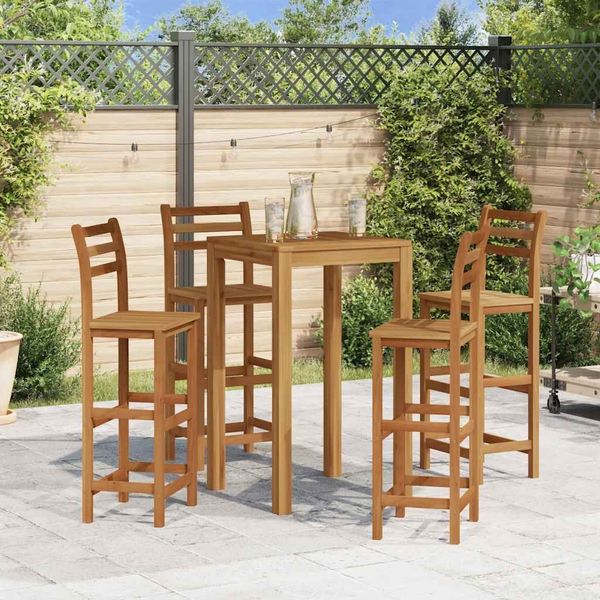 Barhocker 4 Stk. Massivholz Akazie [310286]
