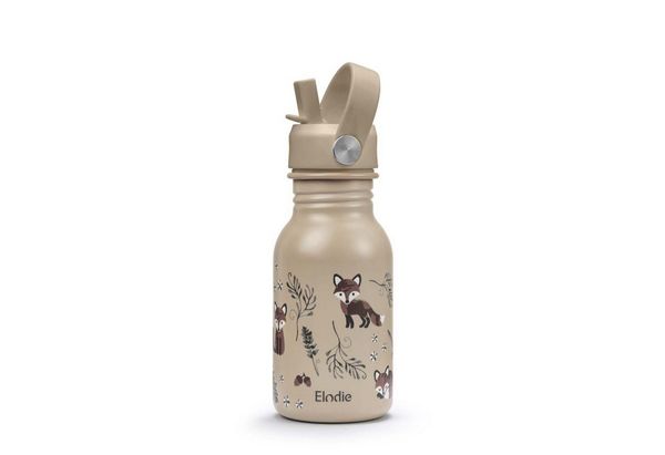 Elodie Trinkflasche Trinkflasche - Nordic Woodland, Auslaufsicher, Edelstahl, Kinderflasche, BPA-frei