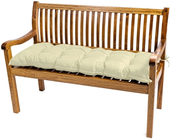 TexDeko Bankauflage TexDeko Garden - Gartenbank-Auflage, wasserabweisend, gesteppt, (1 St), UV-Beständig, Breite: 40 & 50cm