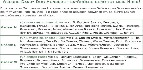 Dandy Dog Hundebett Eco Dog Schlamm Größe M Bild 5
