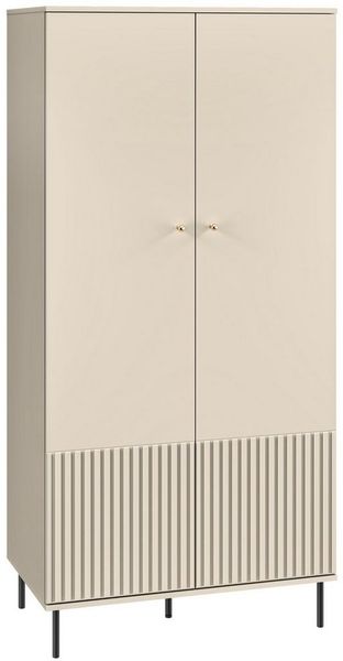 Marmex Möbel Kleiderschrank Sophie 01 zweitüriger Kleiderschrank mit Kleiderstange