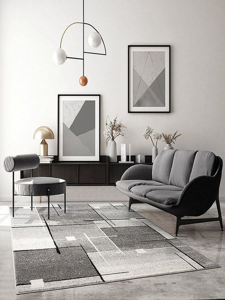 the carpet Teppich Pearl, rechteckig, Höhe: 11 mm, moderner dichter Wohnzimmer Teppich Konturenschnitt