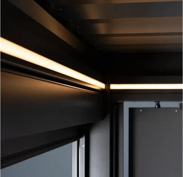 Biohort LED-Beleuchtung für Pergola 3,5 x 3 m