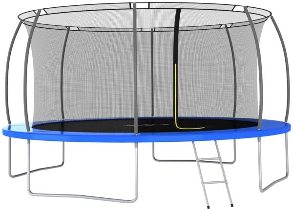 Trampolin-Set Rund 460×80 cm 150 kg