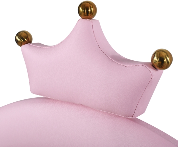 Merax Polsterbett 90*200, Hydraulikbett,mit Lattenrost und Kopfteil, höhenverstellbares Kopfteil, PU, Rosa Bild 10