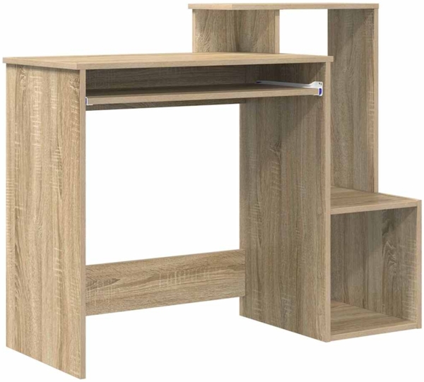 vidaXL Schreibtisch Sonoma-Eiche 106 x 41 x 88.5 cm Holzwerkstoff 869468