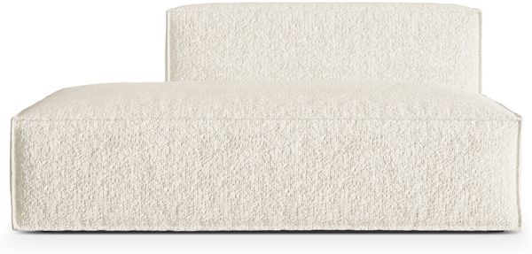 Micadoni Modul Nuria 3-Sitzer Links Boucle Elfenbein