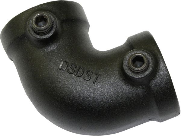 Gardinia Eckstück für Gardinenstange Industrial Home für Ø 25 mm schwarz