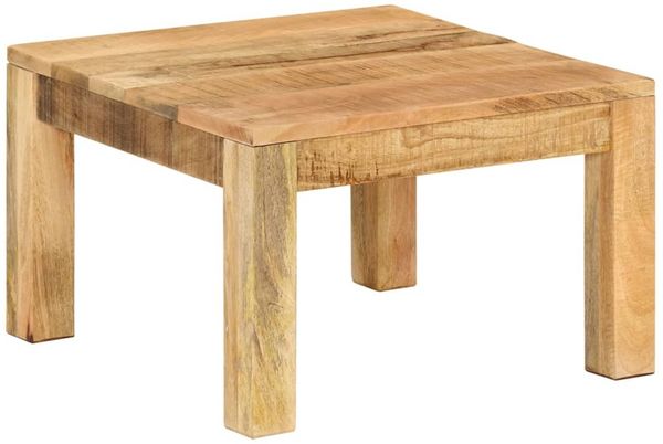 vidaXL Couchtisch 55x55x35 cm Massivholz Mango 350321