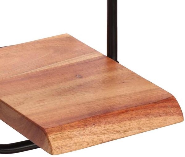 vidaXL Wandregale 5 Stk. Massivholz Akazie 373634 Bild 9