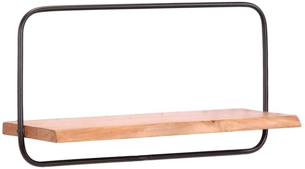 vidaXL Wandregale 5 Stk. Massivholz Akazie 373634 Bild 7