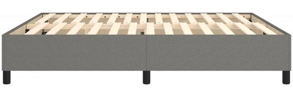 Boxspringbett Dunkelgrau 180x200 cm Stoff [3120879] Bild 6