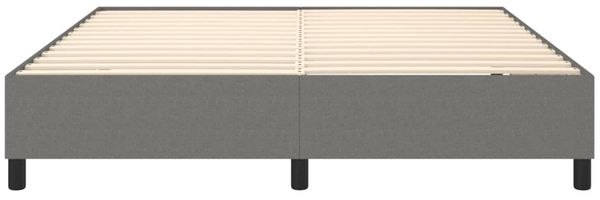 Boxspringbett Dunkelgrau 180x200 cm Stoff [3120879] Bild 5
