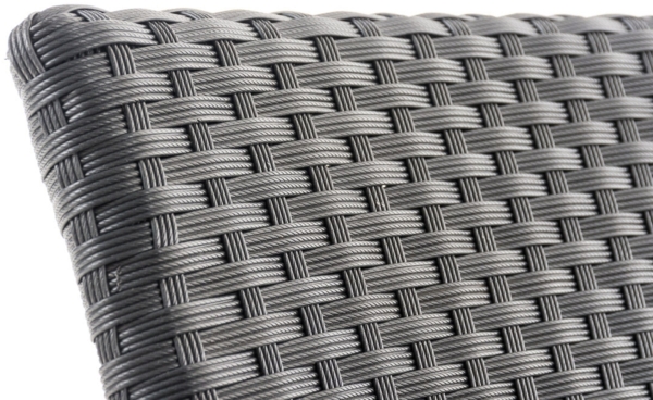 CLP Polyrattan Stapelstuhl Leonie,schwarz Bild 9