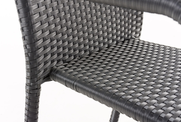 CLP Polyrattan Stapelstuhl Leonie,schwarz Bild 10