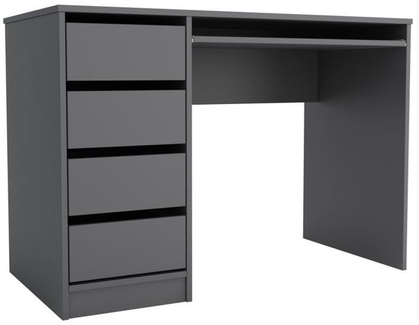 Schreibtisch Bürotisch Computertisch Tisch A700 110x55x77 cm Anthrazit Bild 2
